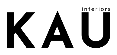 KAU interiors logotyp svart